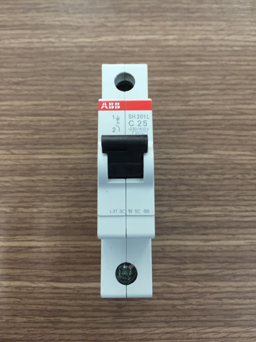 MCB ABB 1P, 4,5kA (25A)- SH201L-C25