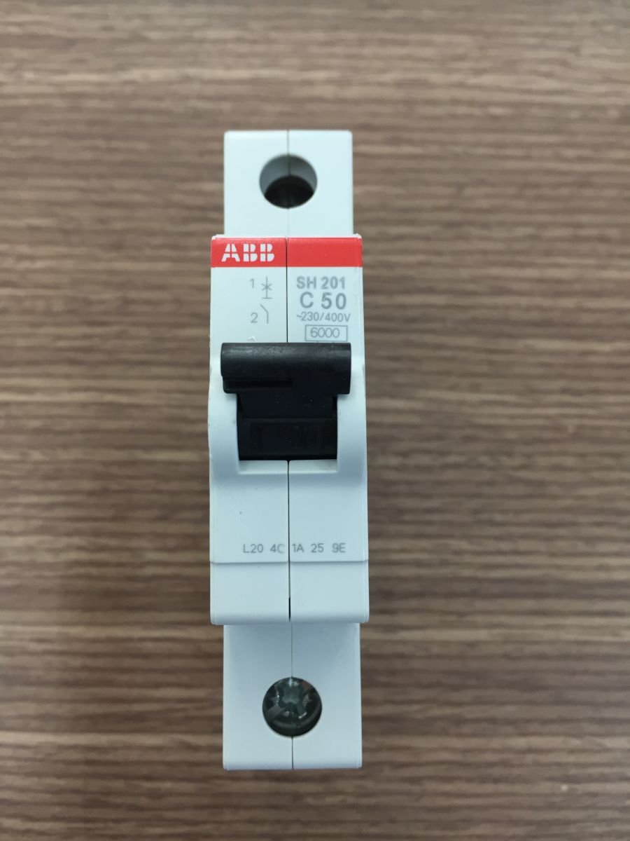 MCB ABB 1P, 6kA(50A)-SH201L-C50